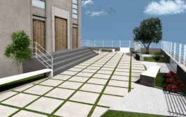 Ristrutturazione del sagrato di una Chiesa